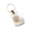 KeyChain - Synthetic Mother of Pearl (MOP)