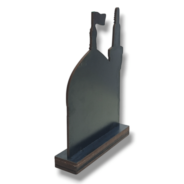 IR - Imam Reza a.s - MDF and Golden Acrylic Table Top Show Piece - Mashhad - Image 2