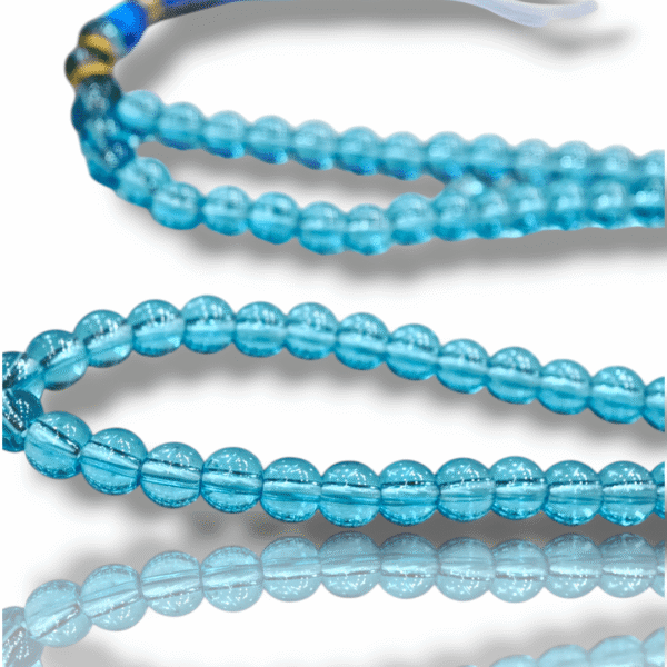 Tasbeeh - Allah Mohammed Inscription - Color Beads - Image 2