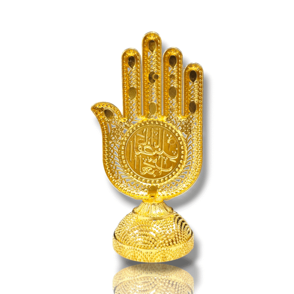 MA - Colorful Diamond Studded Casting Iron Metal Panja with Enamel - Karbala Tabarrukat - Image 2