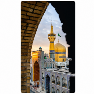 IR - Imam Reza (a.s) - Acrylic Magnet - 2X3 inches